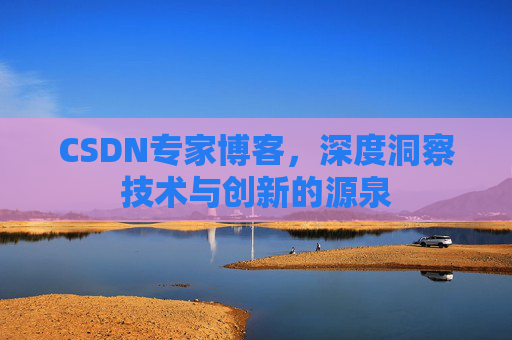 CSDN专家博客,深度洞察技术与创新的源泉